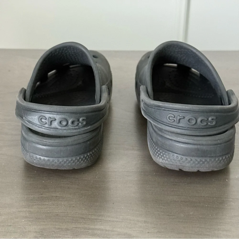Kids Black Clogs